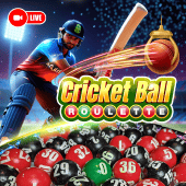 Cricket Ball Roulette on Gcash Games live-casino
